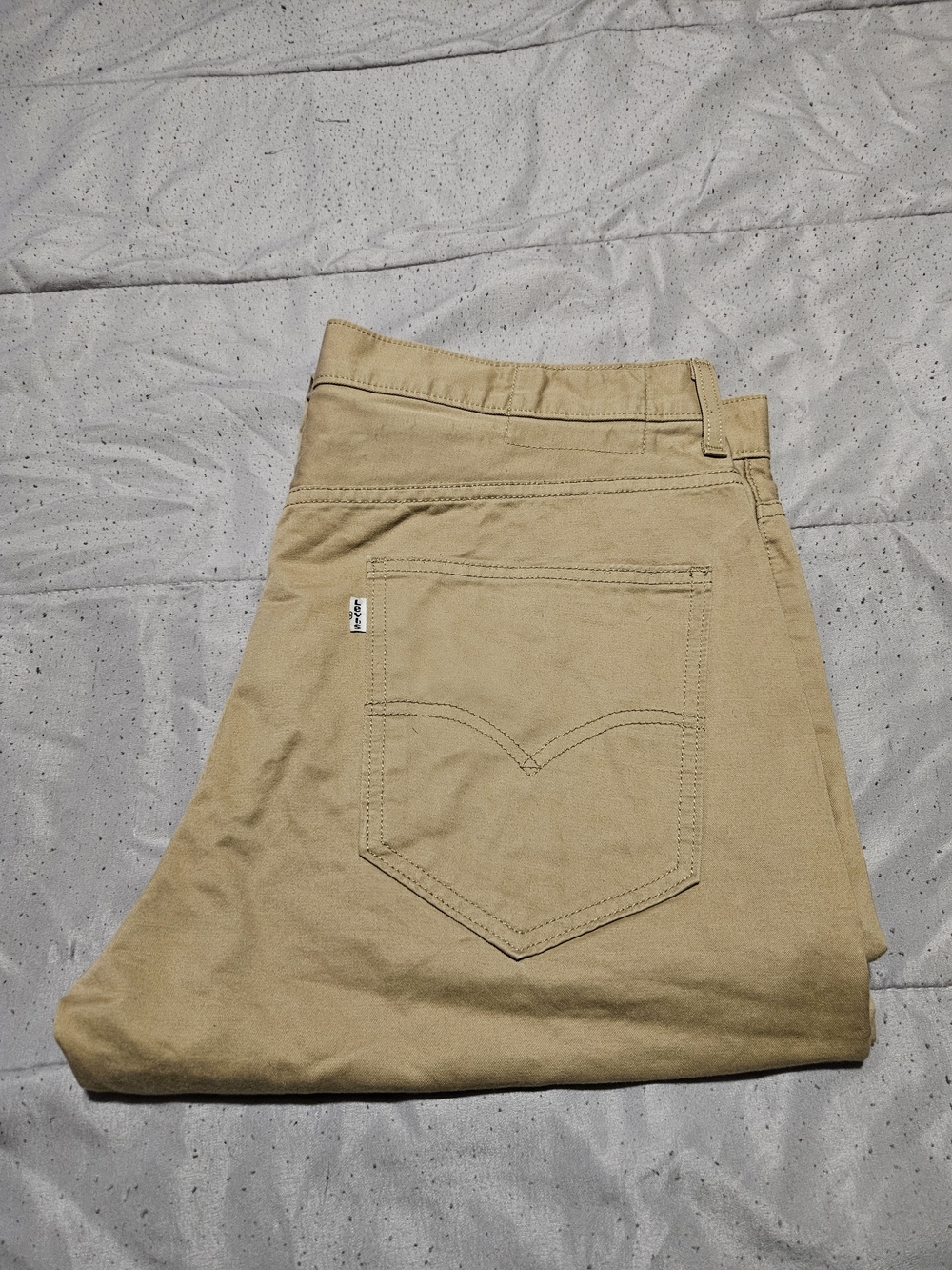 Levi's Khaki/Tan Cotton Pants with Back Label